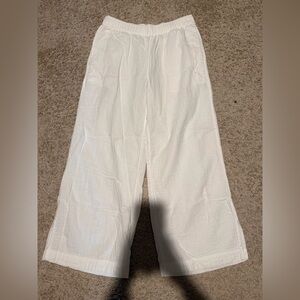 Old Navy Cream Wide-Leg Pants